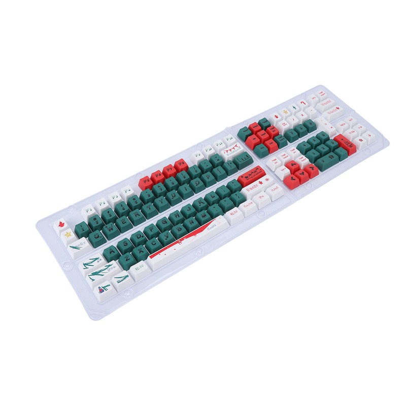 Keyboard Keycaps 123 Keys OEM Height Sublimation Process Ergonomic Design