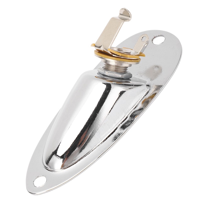 Guitar Input Jack Boat Style 6.35mm Metal Electric Guitar Input