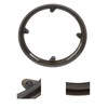 Chain Guard Protector, Plastic Sprocket Protective Cover 4 Holes Bike