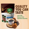 Sollo Infused Instant Mushroom Coffee Sticks, Memory & Clarity Support,