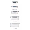 Joseph Joseph Set 5 Recipientes Para Alimentos Con Tapa Hermetica