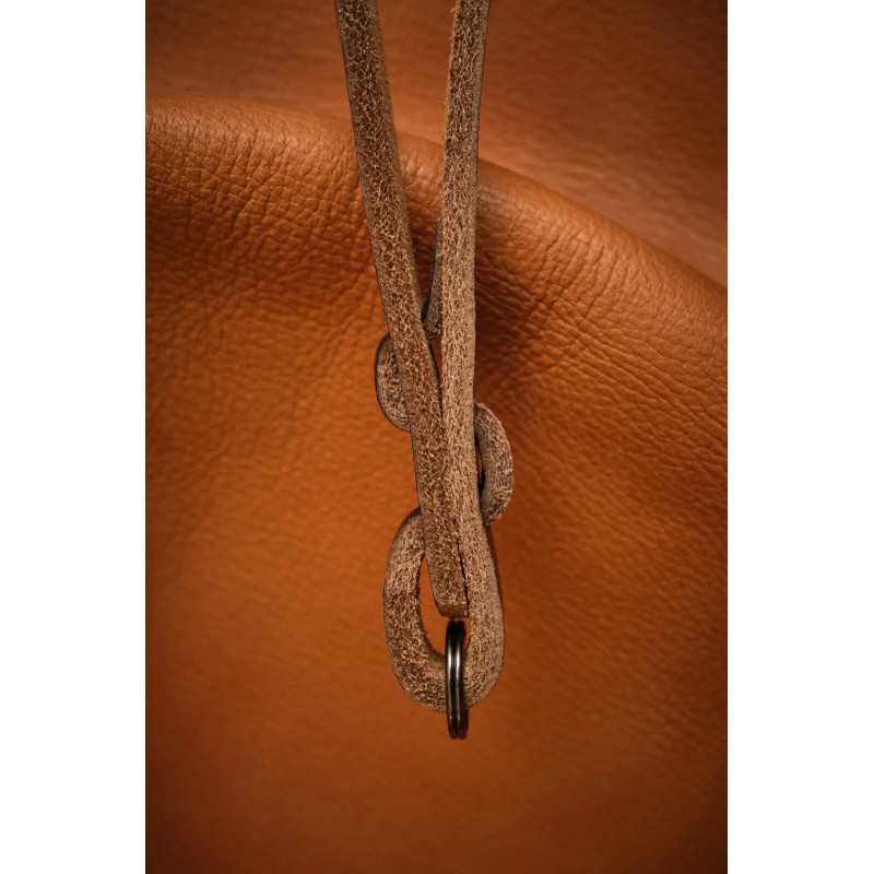 CK Mike handcrafted Horween Chromexel slim quick-release camera wrist strap