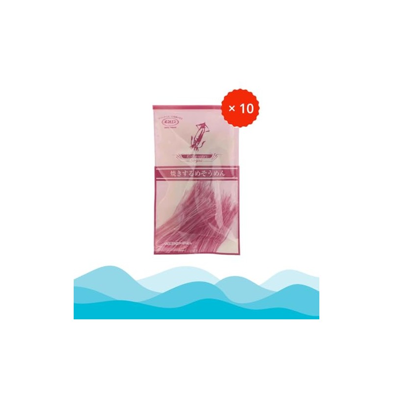 Maruesu Roasted Squid Strip 13.70oz (1.37oz x 10)