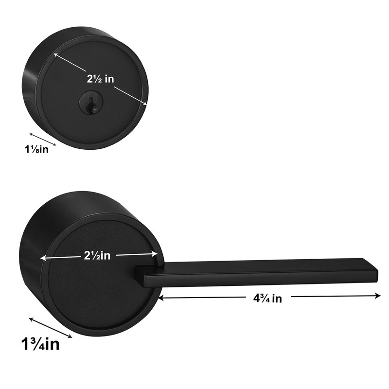 Berlin Modisch Zero Gravity Urban Series Entry Lever Door Handle
