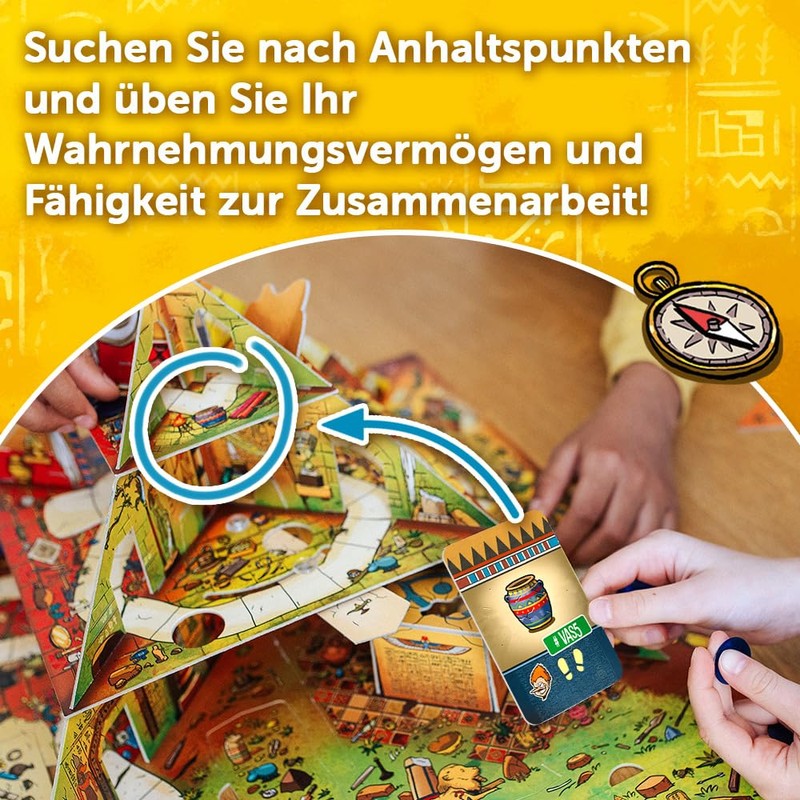 Trefl - Spy Guy Pyramid - Cooperative Observation Game, Spatial