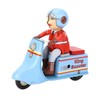 Clockwork Scooter Motorcycle Retro Decorative Metal Wind Up Motorcycle Mechanical