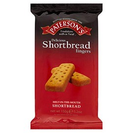Paterson's Shortbread Fingers - 150g - Pack of 2