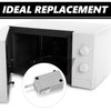 Weewooday 4 Pcs Microwave Oven Door Switch Replacements Part Kw3a