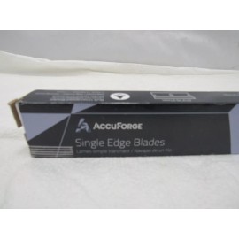 Accuforge Single Edge Blades AGBL-7025-0000 Package of 225 Bulk Unwrapped Blades