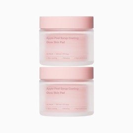 Ingredient Editor [Set of 2] Seongsung Editor Apple Peel Syrup Coated Smooth Texture Jumbo Pads 40 Sheets / [2개SET] 성분에디터 애플필 시럽 코팅 매끈 결 대왕패드 40매