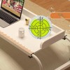 NoBrand 6Pcs Small Circular Bubble Spirit Level Double Sided Adhesive