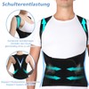 SOARFLY Rücken Geradehalter Verstellbarer Haltungskorrektur Gurt für Damen Herren, Atmungsaktiv