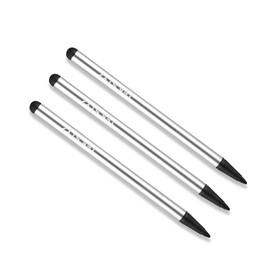 Works PRO Stylus for JBL Tour One High Accuracy Sensitive in Compact Form for Touch Screens [3 Pack-Silver]