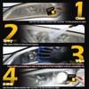Headlight Restoration Wipes, 2-Step No Sanding Kit