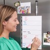 Magnetic Innovations A4 Fridge Weekly Planner Whiteboard, Ideal for Notes,