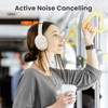 HAYLOU S35 Hybrid Active Noise Cancelling Headphones, Wireless Over-Ear Headphones