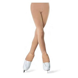 Mondor Footless Heel Cover Performance Tights 3327 (Size 6-10, Suntan)