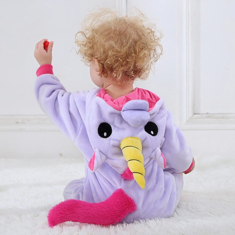 TONWHAR Kids' And Toddlers' Infant Tiger Dinosaur Animal Fancy Dress