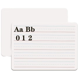 2 Pcs Lapboards de Borrado, 9 x 12 pulgadas Pizarra de Aprendizaje de dos Caras Lisas/Forradas, Tablas Blancas para Borrado en Seco, Pizarrón Blanca Pequeña para Estudiantes, Maestros