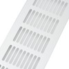 2 Pcs Air Vent Ventilation Grille Aluminium Alloy Rectangular Vent