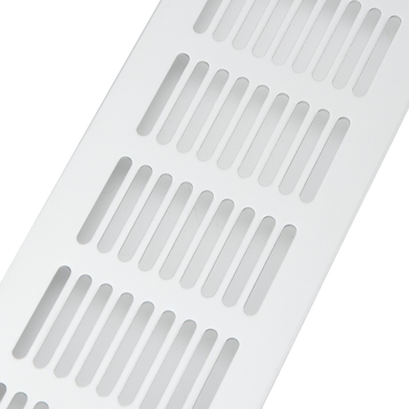 2 Pcs Air Vent Ventilation Grille Aluminium Alloy Rectangular Vent