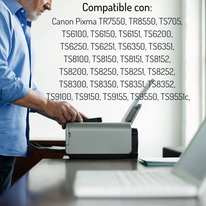 5 x Compatible Canon PGI-580 and CLi-581 Food Colouring Cartridges