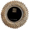 MAISONICA Antique Gold Large Sun Burst 3.5"x3.5" Photo Picture Frame