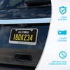 BDK Heavy Duty Rust-Proof Stainless Steel Chrome License Plate Frame