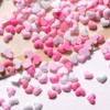 Generic 200pcs Pink Heart Resin Nail Art Charms