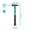 Locksmith's Hammer 300 Grams with 2K Fiberglass Handle from The