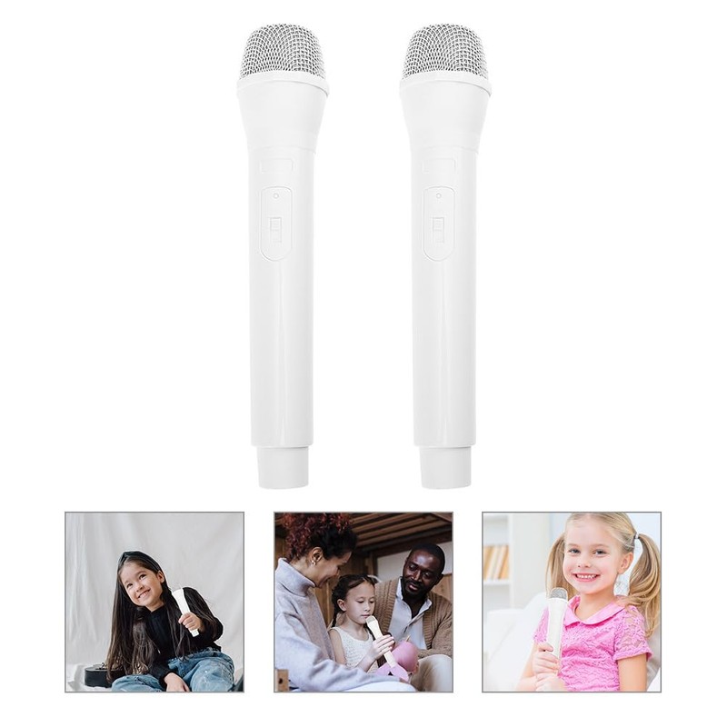 STOBOK 2pcs Toy Microphone Microphone Props Toys Simulated Microphone Artificial