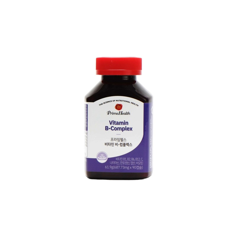 Prime Health Vitamin B Complex 687.73mg 90 Capsules / 프라임헬스