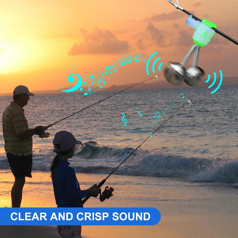 Cooltto 2 Pack Upgraded Automatic Spring Fishing Rod Holder for