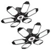 Adiding LED Garage Ceiling Light - 2 Pack Adjustable 20000lm