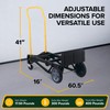 Harper Trucks Convertible Nylon Hand Truck w/ Stair Glides, 300lb