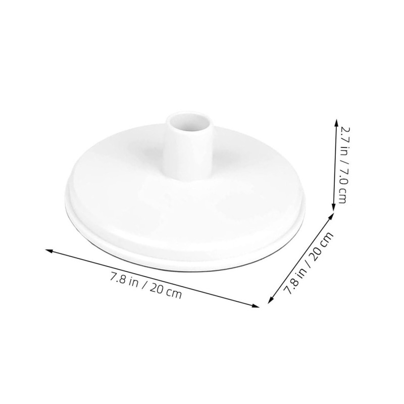 BESPORTBLE Pool Vacuum Replacement Plate for Underground Pools Durable Skimmer