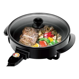 Chefman Sartén eléctrica eléctrica Chefman RJ05-12-RO - Negro 120V 60Hz