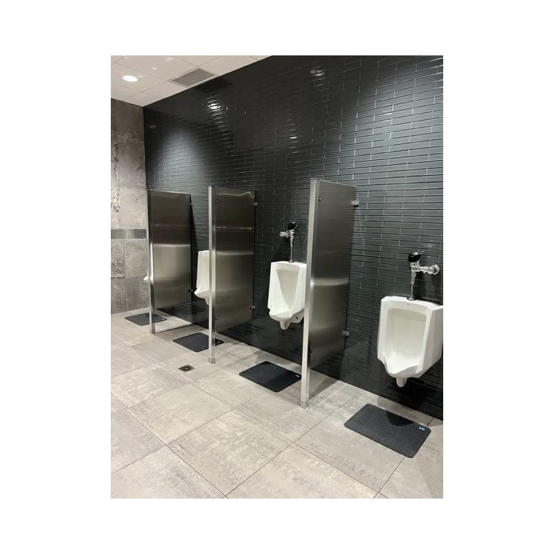 Hygomat Disposable Urinal Mats, Time Monitor, Non-Slip Adhesive, Case of
