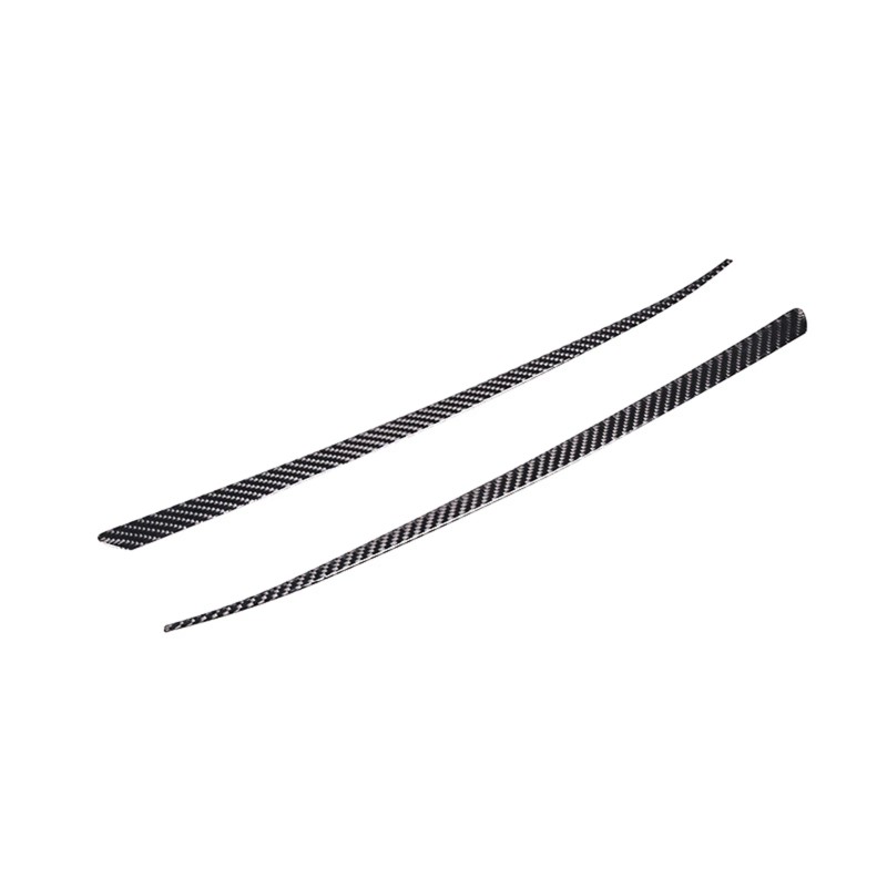 MXauto-2024 Black Carbon fiber Headlight eyebrow sticker For Corvette C8