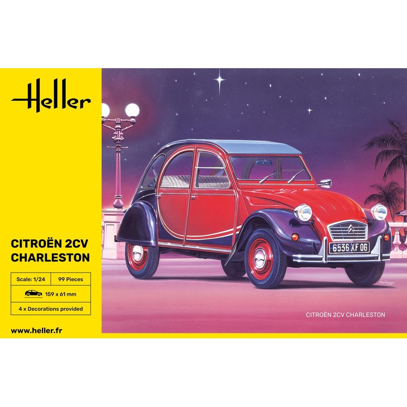 Heller 80766 Model Car Citroën 2CV Charleston