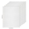 6 Pieces 7 Count Plastic Mesh Canvas Sheets for Embroidery,
