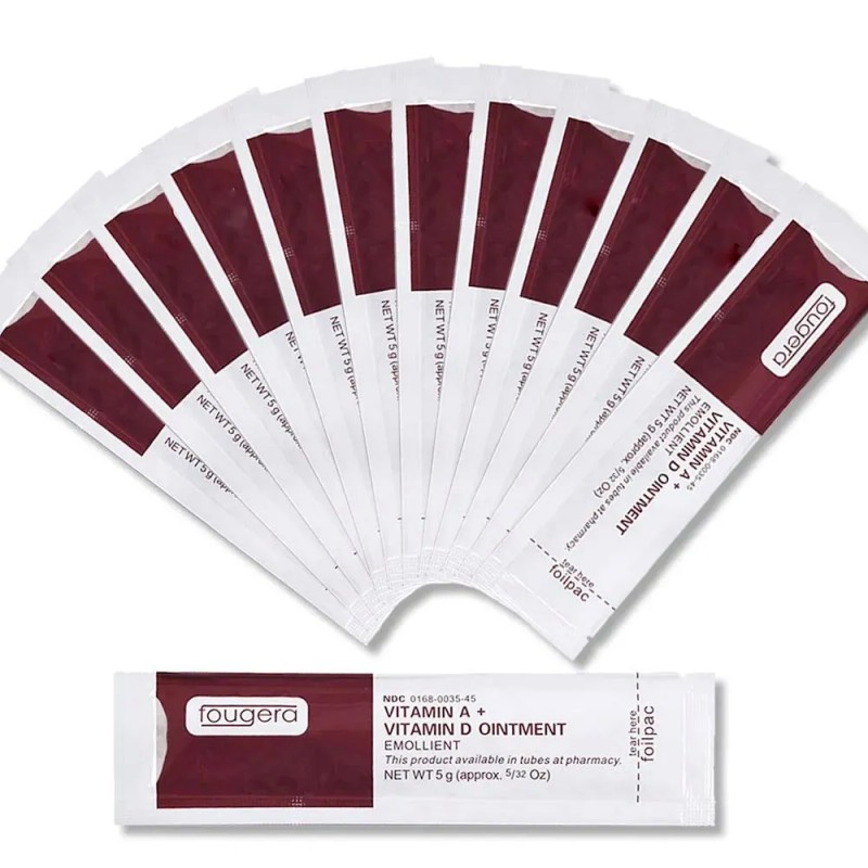 Crema Fougera Vitamina A, D Para Tatuajes 10 Pzs 100g