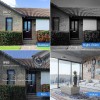 4 Outdoor WiFi Security Cameras 1080P Wireless with Night Vision