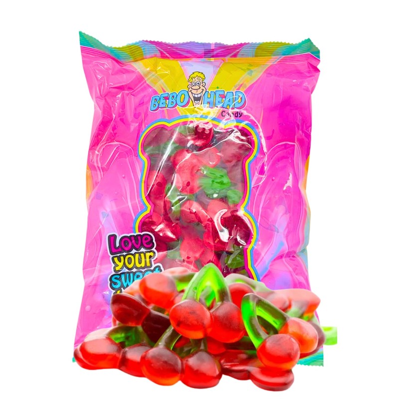 Sugar Kingdom | Gummy Cherries Candy Bulk: Cherry Flavored -
