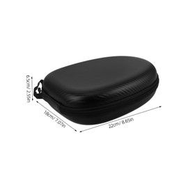 Mipcase Elegant Headphone Case Compact Storage for Over-Ear Headphones Accessories Portable