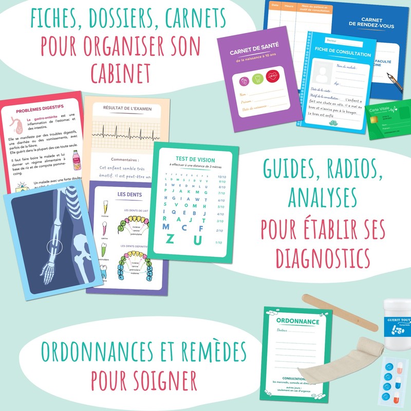 Amulette DOCT SI J'ais le Doctor Gift Set Educational Game