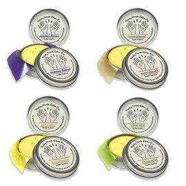 Seattle Sundries Lotion Bar Stocking Stuffer with Beeswax & Shea Butter, Gift Set for Women & Men. 8x (1.15oz) Solid Lotions in Travel Tins, Portable & Concentrated