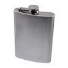 MFH Flachmann, Edelstahl, chrom matt, 8 OZ, 225 ml
