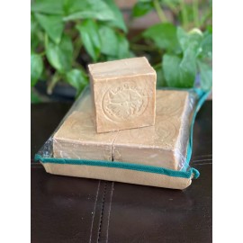 Abdul Rahman Zanabili x4 Laurel Natural Soap Cubes, Handmade of Olive Oil, Laurel Perfumes and Alkalis