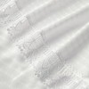 OLizee® Elegant White Lace Kitchen Curtain Sheer Curtain Half Curtain